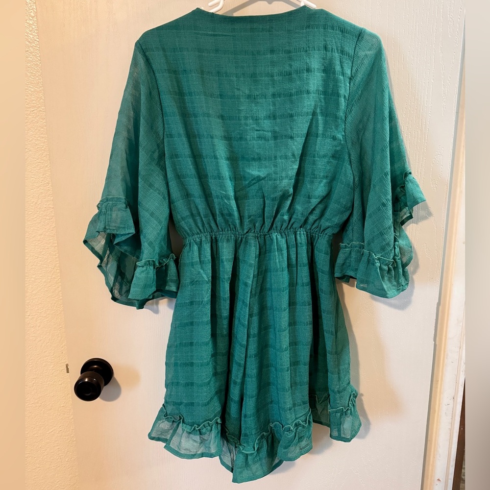 Miami Green Romper